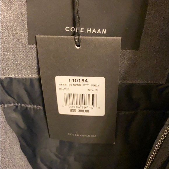 Cole Haan Dark Gray Men's Jacket - Picture 5 of 7